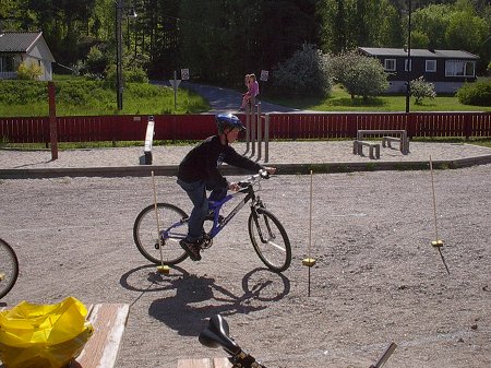 Ein av dei vanskelege øvingane