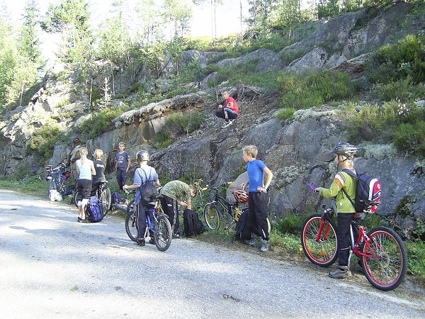 Drikkestopp på fjågesundvegen