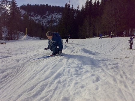 Ein skileikutøvar