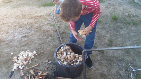 Tett i tett med feitvedstikker