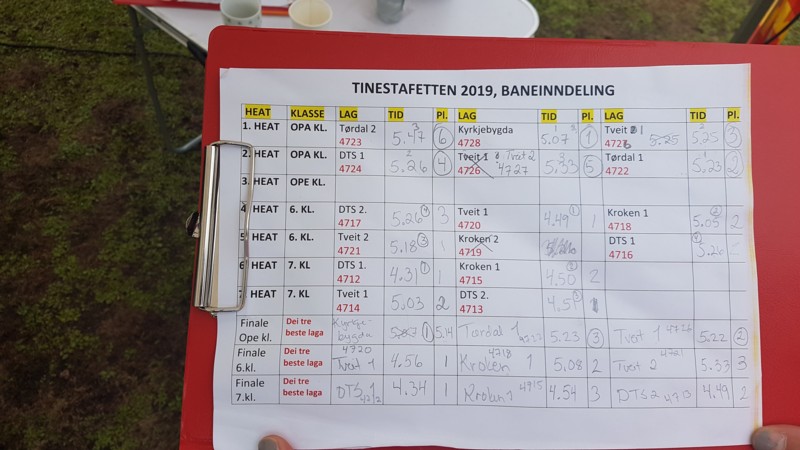 Resultat 2019 opa klasse